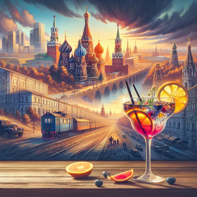 Москва-Петушки: Коктейли, вдохновленные культовым произведением